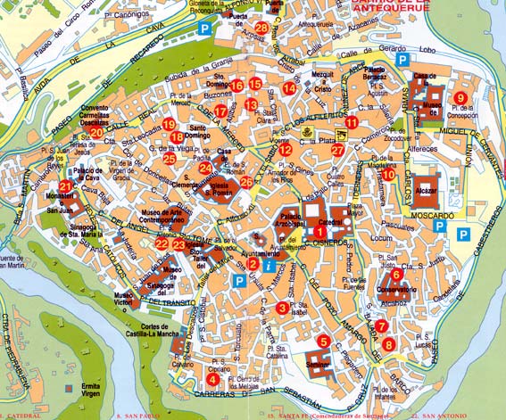 Mapa Toledo